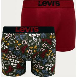Levi's - Bokserki (2-pack). Zielone bokserki męskie Levi's®, bez wzorów, z elastanu. Za 119,90 zł.