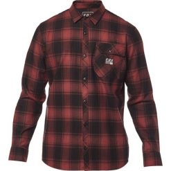 FOX Koszula Męska Voyd Flannel Xl Czerwona. Czerwone koszule męskie marki FOX, xl, bez wzorów, bez kołnierzyka, bez rękawów. W wyprzedaży za 213,00 zł.
