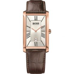 Hugo Boss Zegarek Brązowy. Pomarańczowe zegarki męskie HUGO BOSS, ze stali. Za 1544,95 zł.