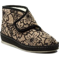 Kapcie damskie: Kapcie SCHAWOS – 370043-8 Taupe