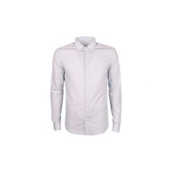 Koszule z długim rękawem Versace V300197FS VT01864 / Camica Trend. Białe koszule męskie VERSACE, m, bez wzorów, bez kołnierzyka, z długim rękawem. Za 349,00 zł.