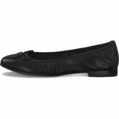 Tamaris Baleriny damskie 1-1-22116-24-900 Black (rozmiar 40). Czarne baleriny damskie Tamaris, bez wzorów, bez obcasa. W wyprzedaży za 167,00 zł.