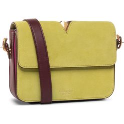 Torebka KATE SPADE - Mystery Suede Small Shoulder Bag PXRUB212 Celery Multi 934. Zielone listonoszki damskie Kate Spade, bez wzorów, ze skóry, bez dodatków. W wyprzedaży za 1249,00 zł.