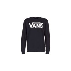 Bluzy Vans VANS CLASSIC CREW. Czarne bluzy męskie Vans, s, bez wzorów, bez kołnierzyka, bez rękawów, bez kaptura. Za 220,20 zł.
