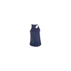 Top do tańca nowoczesnego damski. Czarne topy damskie DOMYOS, bez wzorów, z elastanu, bez rękawów, na fitness i siłownię. Za 44,99 zł.