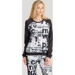 BLUZA LIU JO SPORT. Czarne bluzy sportowe damskie s, z aplikacjami, z materiału. Za 589,00 zł.