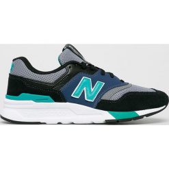 New Balance - Buty CM997HZK. Czarne sneakersy męskie New Balance, ze skóry, na sznurówki. W wyprzedaży za 299,90 zł.