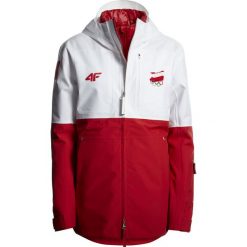 Kurtka funkcyjna 3w1 damska Polska Pyeongchang 2018 KUD900R - biały. Białe kurtki damskie 4f, na zimę, s, z napisami, z poliesteru, bez kaptura. W wyprzedaży za 899,99 zł.