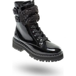TRAPERY SKÓRZANE Liu Jo. Czarne buty trekkingowe damskie Liu Jo. Za 1169,00 zł.