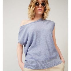 Sweter w kolorze błękitnym. Niebieskie bez kategorii marki Rodier, z dzianiny. W wyprzedaży za 171,95 zł.