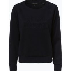 Armani Exchange - Damska bluza nierozpinana, niebieski. Niebieskie bluzy damskie marki Armani Exchange, m, z nadrukiem, bez rękawów, bez kaptura. Za 439,95 zł.