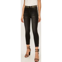 Desigual - Jeansy Touche. Czarne jeansy damskie Desigual. W wyprzedaży za 249,90 zł.