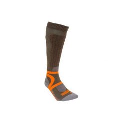 Skarpetki Max-Warm 500. Brązowe skarpetki męskie marki SOLOGNAC. Za 49,99 zł.