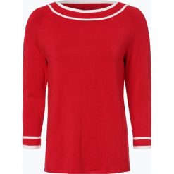 S.Oliver Black Label - Sweter damski, czerwony. Czerwone swetry damskie marki s.Oliver BLACK LABEL, s, w paski, bez rękawów, bez kaptura. Za 259,95 zł.