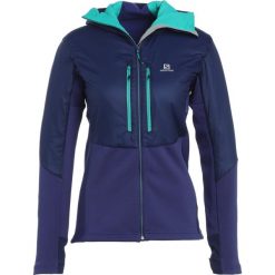 Salomon DRIFTER AIR MID Kurtka Outdoor medieval blue. Niebieskie kurtki damskie Salomon, xs, z nylonu. W wyprzedaży za 429,50 zł.