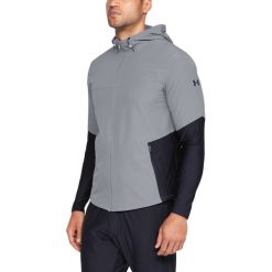 Under Armour Vanish Kurtka Szary. Szare płaszcze męskie Under Armour, na wiosnę, l, bez wzorów, z elastanu. Za 378,95 zł.