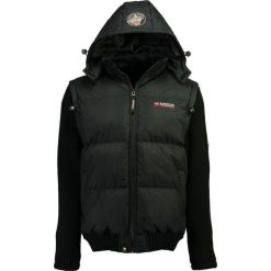 Geographical Norway kurtka męska Crumberry M czarna. Czarne płaszcze męskie Geographical Norway, m, bez wzorów, z dzianiny, bez kaptura. Za 379,00 zł.