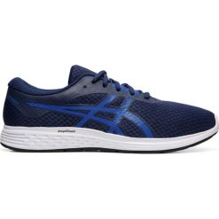 Buty Asics Patriot 11 M 1011A568 400 granatowe. Buty sportowe męskie Asics, z meshu, bez zapięcia, do biegania. W wyprzedaży za 289,00 zł.