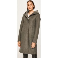 Only - Płaszcz. Szare kurtki damskie ONLY, s, bez wzorów, z poliesteru, z kapturem. W wyprzedaży za 159,90 zł.