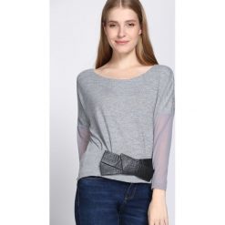 Szara Bluzka Right Choice. Szare bluzki damskie z długim rękawem marki Born2be, s. Za 19,99 zł.