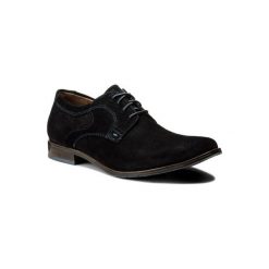 LASOCKI FOR MEN MB-PRUS-08. Niebieskie półbuty męskie Lasocki For Men, bez wzorów, ze skóry, bez zapięcia. Za 179,99 zł.