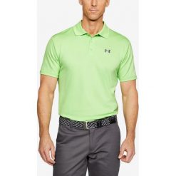 Under Armour Performance Polo Koszulka Zielony. Zielone podkoszulki męskie Under Armour, m, bez wzorów, z poliesteru, polo, bez rękawów. Za 240,95 zł.
