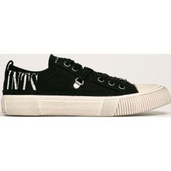 AllSaints - Tenisówki Jazmin Stamp. Białe trampki i tenisówki damskie AllSaints, bez wzorów, z gumy, na sznurówki. W wyprzedaży za 459,90 zł.