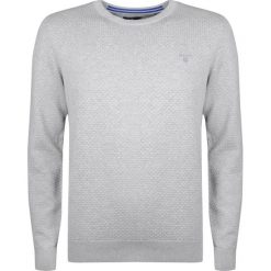 Gant Sweter "Dot Texture". Swetry męskie GANT, bez wzorów, z bawełny, z okrągłym kołnierzem, bez kaptura. Za 349,00 zł.