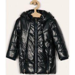 Mayoral - Kurtka dziecięca 80-98 cm. Niebieskie kurtki dziewczęce Mayoral, bez wzorów, z poliesteru, długie, z kapturem. Za 185,90 zł.