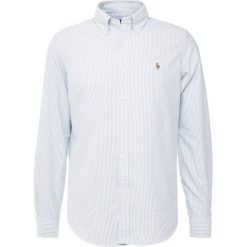 Polo Ralph Lauren CORE FIT Koszula blue/white. Niebieskie koszule męskie Polo Ralph Lauren, xxl, bez wzorów, z bawełny, polo, bez rękawów. Za 439,00 zł.