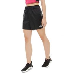 Krótkie spodenki szorty The North Face Active Trail Boxer T94APFJK3. Czarne szorty damskie The North Face, l, bez wzorów. Za 195,99 zł.