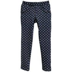 Topo Legginsy Dziewczęce 110 Niebieskie. Niebieskie legginsy dziewczęce marki Topo, z jeansu. Za 59,00 zł.