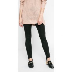 Vila - Legginsy. Czarne spodnie damskie marki Vila, s, z elastanu. W wyprzedaży za 59,90 zł.