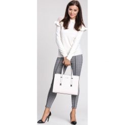 Kremowy Sweter Angels Fringes. Brązowe bez kategorii other, na zimę, xl. Za 89,99 zł.