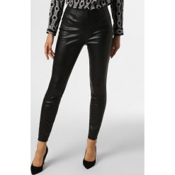 BOSS Casual - Spodnie damskie – Salungi3, czarny. Czarne spodnie damskie BOSS Casual, ze skóry. Za 449,95 zł.