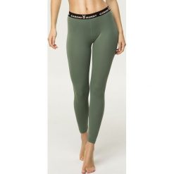 Cardio Bunny - Legginsy Robyn. Zielone spodnie damskie Cardio Bunny, s, bez wzorów, z elastanu. W wyprzedaży za 99,90 zł.