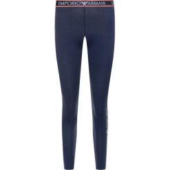 Legginsy Emporio Armani Underwear 164162 0P317 15434. Niebieskie spodnie damskie Emporio Armani Underwear, m, z elastanu. W wyprzedaży za 229,00 zł.