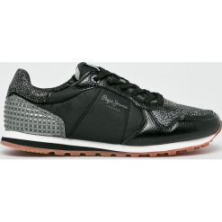 Pepe Jeans - Buty. Szare buty sportowe damskie Pepe Jeans, z jeansu. Za 299,90 zł.