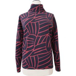 Bluza w kolorze granatowo-fioletowym. Niebieskie swetry damskie re.draft, xs, bez wzorów, z bawełny, bez rękawów, bez kaptura. W wyprzedaży za 55,95 zł.