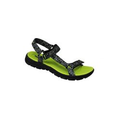 Sandały sportowe Dziecko Skechers Supreme Radion Sandals 92218L-BKGY. Czarne sandały dziewczęce Skechers, bez zapięcia. Za 129,99 zł.