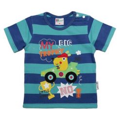 Gelati Koszulka Chłopięca Racer 68 Niebieski. Niebieskie t-shirty chłopięce Gelati, bez wzorów, z bawełny, bez rękawów. Za 45,00 zł.