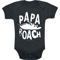 Body niemowlęce: Papa Roach Logo Body czarny
