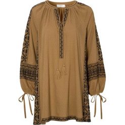 Cream Tunika Lilly żółty czarny female żółty/czarny 38. Żółte tuniki damskie Cream, z haftami, z bawełny, eleganckie, z dekoltem w serek, bez rękawów. W wyprzedaży za 355,00 zł.