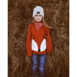 Bluzy chłopięce rozpinane: Lis Fryderyk - BLUZA SZYTA NA MIARĘ