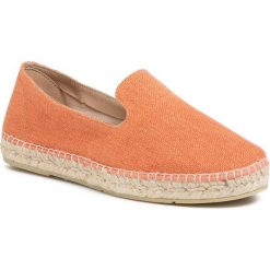 Espadryle QUAZI - QZ-63-04-000620 914. Pomarańczowe espadryle męskie QUAZI, bez wzorów, ze skóry. Za 299,00 zł.