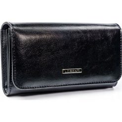 Portfel damski skórzany Lorenti GF110-SL czarny - czarny. Czarne portfele damskie LORENTI. Za 64,99 zł.