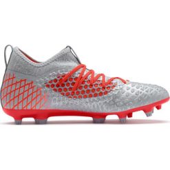 Buty piłkarskie Puma Future 4.3 Netfit Fg Ag M 105612 01. Szare buty sportowe męskie Puma, na sznurówki, do piłki nożnej. W wyprzedaży za 359,00 zł.