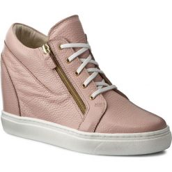 Sneakersy BALDACCINI - 9140-F81 Puder Groch. Różowe półbuty damskie Baldaccini, ze skóry. W wyprzedaży za 199,00 zł.