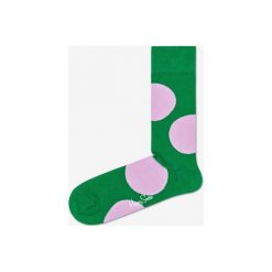 Happy Socks Jumbo Dot Skarpetki Zielony. Zielone skarpetki męskie Happy Socks, w grochy, z elastanu. Za 51,95 zł.