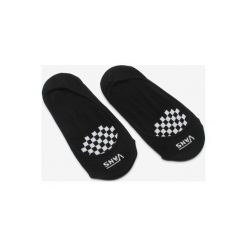 Vans 2-pack Skarpetki Czarny. Czarne skarpetki damskie Vans, bez wzorów, z elastanu. Za 59,95 zł.